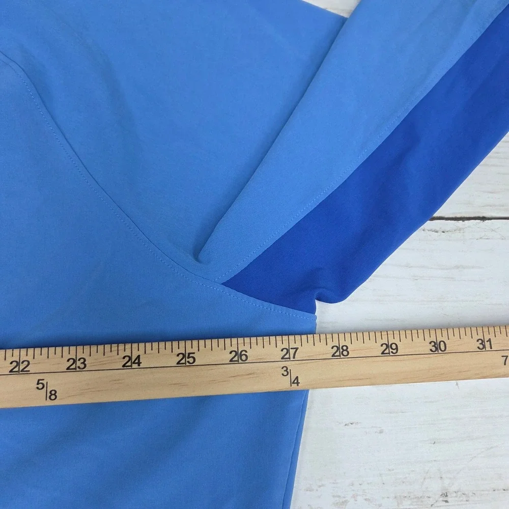 Under Armour ColdGear Run Windbreaker Hoodie Jacket Mens XXL Blue 1350173